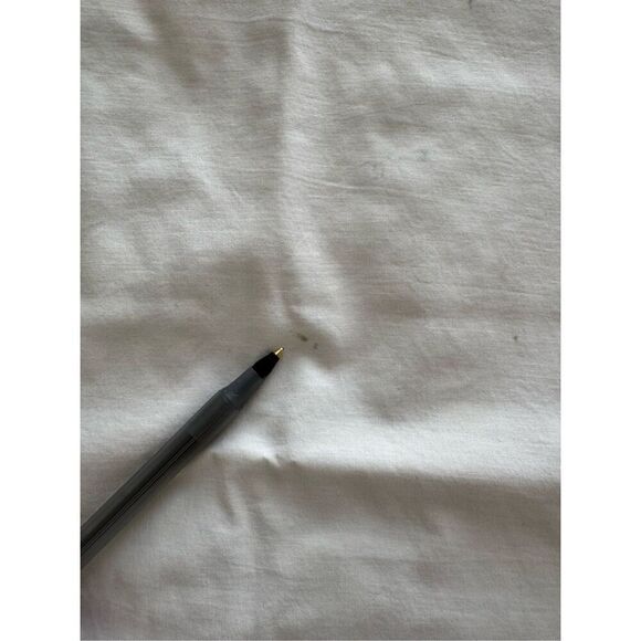 Pillowcase cream heart embroidery scalloped 1 single long vintage - Picture 3 of 5